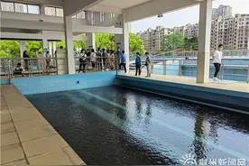 水厂开放日：社区市民近距离一探究竟 了解制水工艺流程图片