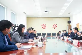 浙江一亿中流信息科技有限公司到寒亭考察图片