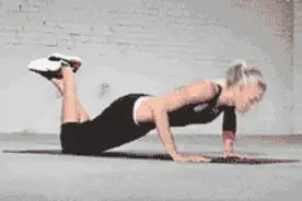 徒手就能做的5个健身动作，一起跟着做起来图片