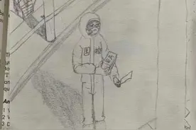 女儿画中的“送药”爸爸：她一定会为我骄傲图片