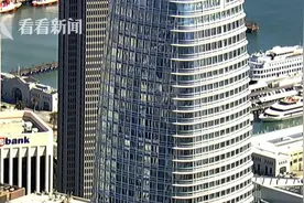 326米！男子徒手攀爬旧金山第一高楼 在楼顶被警察逮捕图片