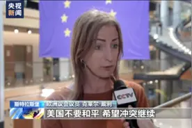 欧洲议会议员：美国拱火乌克兰危机 从中牟利图片