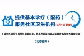 本市251家社区卫生服务中心基本诊疗（配药）服务情况一览图片