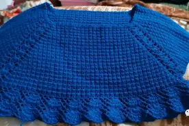 幸运扇：可可爱爱的女童钩针小裙子（有编织图解）图片