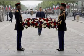 （外代一线）法国举行活动纪念二战胜利77周年图片