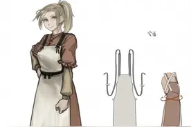 《FF7 Re》克劳德妈妈人物设定图！野村哲也亲手绘制图片