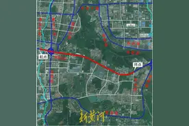 济南经十东路迎升级改建，部分拓宽至十车道与地铁8号线施工衔接图片