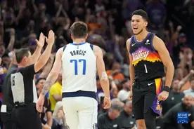 NBA西部半决赛第五场：太阳胜独行侠图片