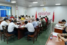 暴雨来袭！兴宁罗岗镇落实强降雨防御各项工作图片