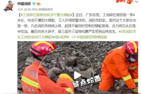 工地碎石堆掉出50多斤重大蟒蛇 消防员捕捉后放生图片