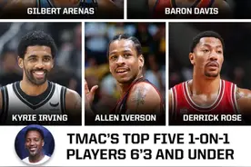 麦迪评小个球员单挑历史前五：欧文阿里纳斯AI戴维斯罗斯图片