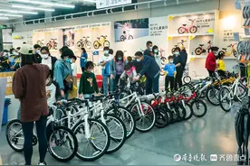 济南儿童自行车销售热起来图片