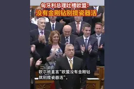 “没有金刚钻别揽瓷器活”！匈牙利总理吐槽欧盟图片