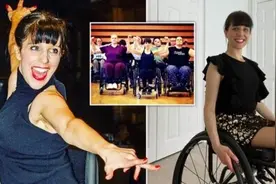 患病女子跳轮椅舞走出抑郁重获新生图片