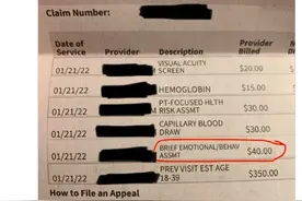 美国网民控诉看病时哭了被加收40美元，结果评论区更精彩图片