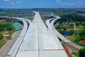 椰视频 | 快来“瞰”G15沈海高速公路海口段最新进展视频封面