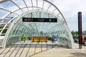 快讯！郑州地铁1号线龙子湖站B口27日启用图片