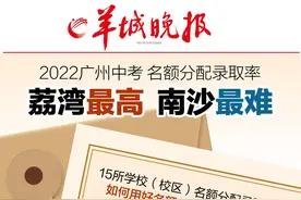 广州中考名额分配：录取比例3.28：1，荔湾录取率最高、南沙最难图片