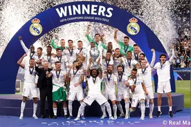 九年五冠，九名球员五次斩获欧冠冠军，皇马赢麻了图片