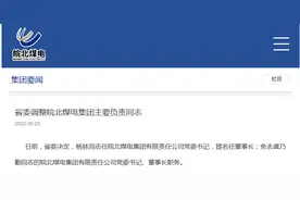 省委决定：杨林任皖北煤电集团党委书记，提名任董事长图片