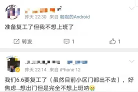 上海打工人，收到复工通知，焦虑到睡不着？你不是一个人图片