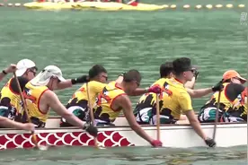 香港市民渡龙舟庆端午视频封面