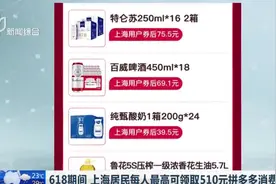 618期间 上海居民每人最高可领取510元拼多多消费优惠券视频封面