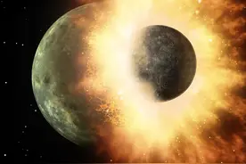 被天体撞上的后果：地核“漏气”了45亿年，直到现在？图片