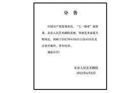 表演艺术家蓝天野因病去世，享年95岁图片