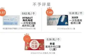 注意！这三款口罩长时间佩戴可能引起瘙痒图片