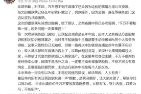 原企鹅电竞主播帝师就偷逃税致歉图片