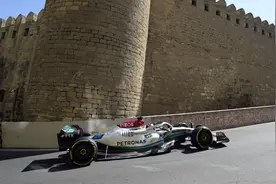 （体育）（7）赛车——2022年F1阿塞拜疆站练习赛赛况图片