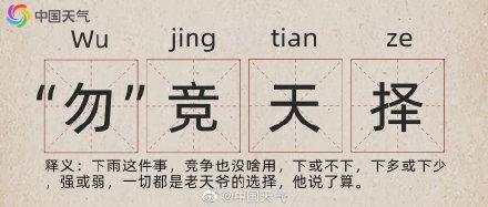 9个成语概括南方的雨