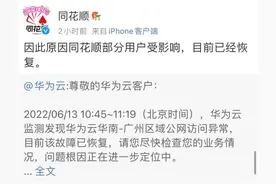 同花顺回应出现访问异常：目前已经恢复图片