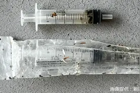 日本新潟县海岸发现533只不明注射器 或含有害物质图片