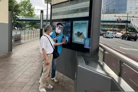 9号线佘山站早高峰拥挤，上海地铁：增加进站通道增设验码点图片