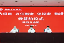 工行陕西分行与两大在陕基建重点企业签署合作协议 助力稳住经济基本盘图片