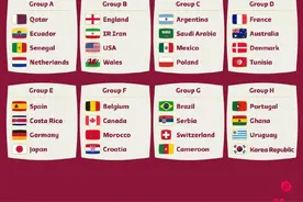 2022卡塔尔世界杯32强全部出炉图片