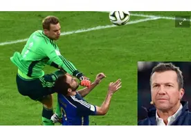 马特乌斯：裁判没有判罚诺伊尔的犯规，阿根廷本应赢得14年世界杯图片