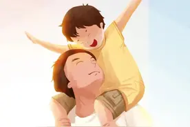 父爱无言 厚重如山图片