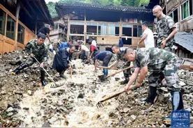 贵州榕江：全力救灾 恢复生产生活秩序图片