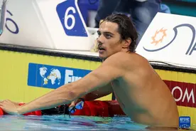 游泳——世锦赛：意大利选手打破男子100米仰泳世界纪录图片