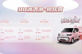 奇瑞QQ冰淇淋桃欢喜上市 售4.752-5.752万元图片