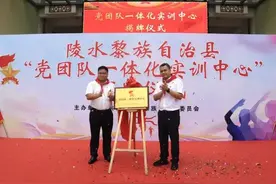 海南首家！陵水共青团党团队一体化实训中心揭牌成立图片