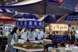 东莞城管一线｜大朗划定集中摆卖区，流动摊贩不再“躲猫猫”图片