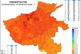 河南最高气温超40℃ 3个气象监测站最高气温达到或突破历史极值图片
