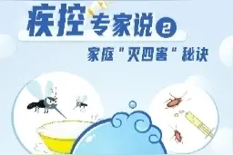 疾控专家详解家庭“灭四害”秘诀图片