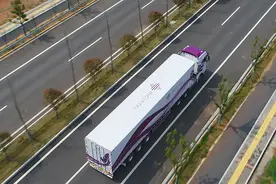 嬴彻科技、阿里巴巴获自动驾驶卡车公开道路测试牌照，可「主驾无人」在德清行驶图片