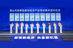 投资逾50亿 思爱普、浪潮等8家数字经济领域企业牵手眉山天府新区图片