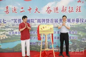 合肥经开区首家街道级书画院挂牌成立图片